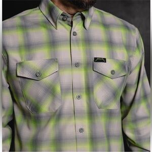 Dixxon Metallica And Justice For All Limited Edition Flannel Plaid Green 3XL